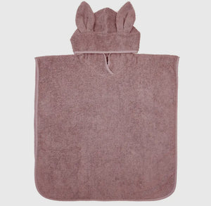 Poncho de bain lapin 4 couleurs